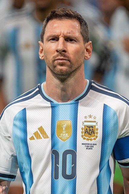 Lionel Messi as an adult