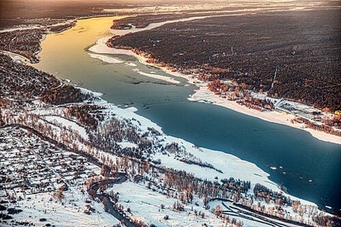 The Ob River — regional context