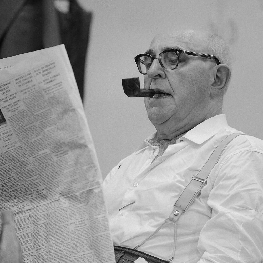 Ossip Bernstein photographed in 1961