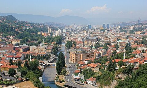A view of Sarajevo — city context