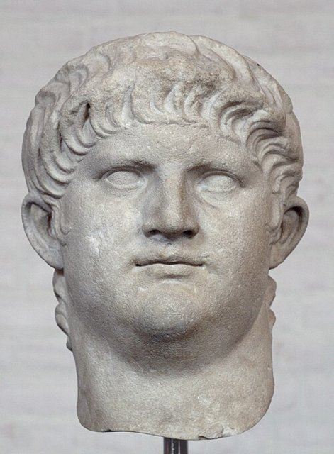 A bust of Nero