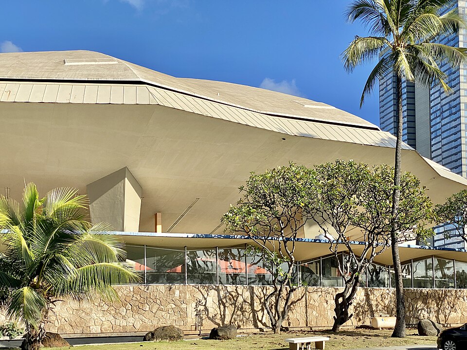 Blaisdell Arena in Kakaako, Honolulu, photographed in 2022; this is the venue, not a depiction of the 1994 event.